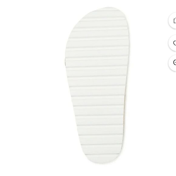 Time and Tru 9 Espadrille Platform Footbed Sandals - Picture 3 of 5